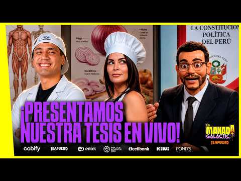 ¡PRESENTAMOS NUESTRAS TESIS EN VIVO! CERRAMOS LA SEMANA EN #LAMANADAGALÁCTICA