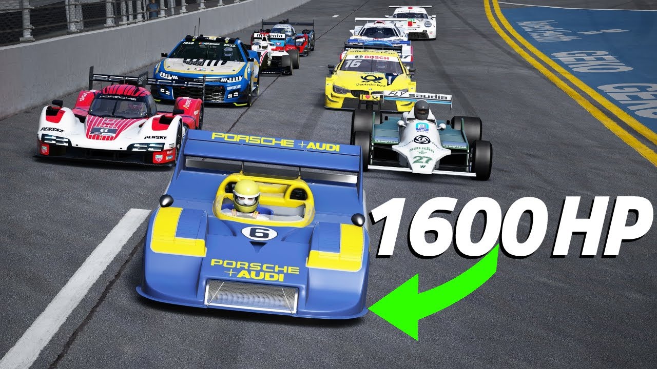 What Can The Most POWERFUL Racing Car Of All Time Beat? | Porsche 917/30 Spyder