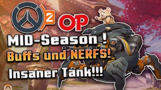 Insaner TANK BUFF! Patch-Notes und Porsche Overwatch 2 Mid-Season 10 Patch!