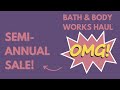 BATH &amp; BODY WORKS SEMI-ANNUAL SALE HAUL | SUMMER 2022 😱🤑🤯 | 15 ITEMS!?!?!?