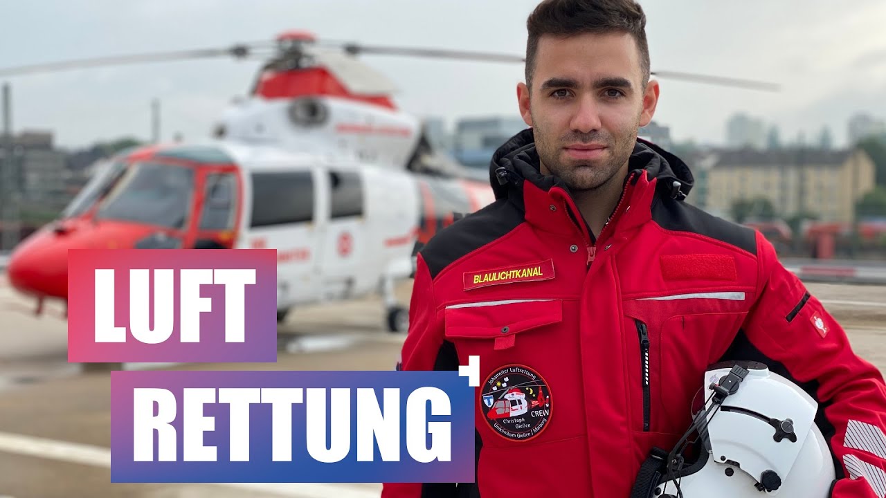Mit dem Christoph Gießen im Einsatz! Rettung aus der Luft #luftrettung