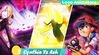 Ash vs Cynthia - Siefetchd vs Garchomp - Pokemon sword and shield episode 124 [AMv] - Loop Animators