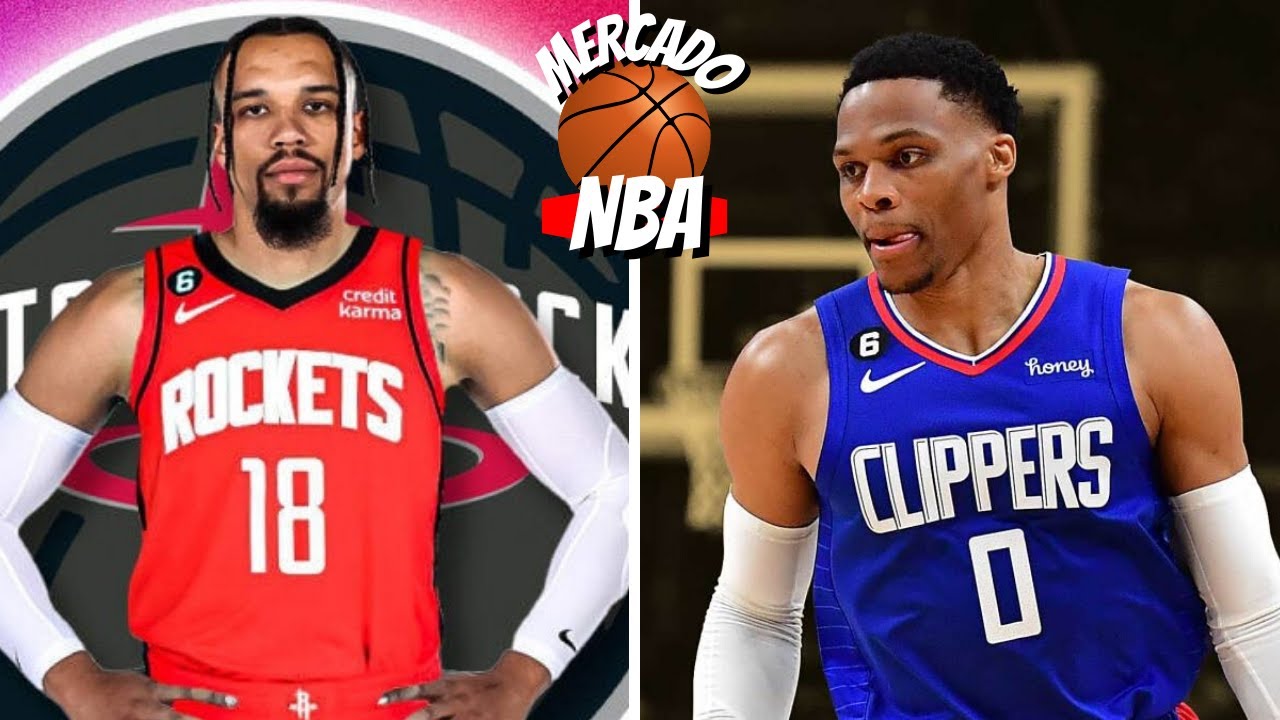 Dillon Brooks ASSINA com o Houston Rockets Westbrook RENOVA com o