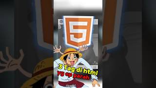 apa bedanya tag meter sama progress ? #coding #html #website #fyp