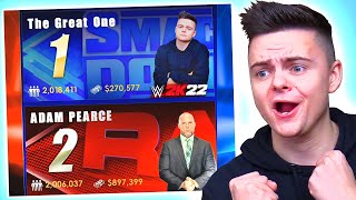 I BEAT RAW IN RATINGS! | WWE 2K22 MyGM PART 7