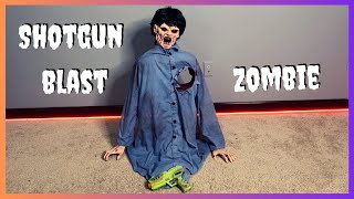 Spirit Halloween - Shotgun Blast Zombie Unboxingsetup