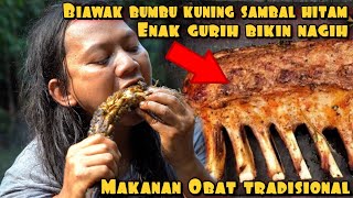 BIAWAK BUMBU SAMBAL HITAM HASIL ALAM