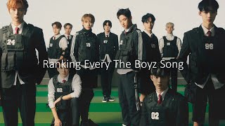 Ranking Every The Boyz Song