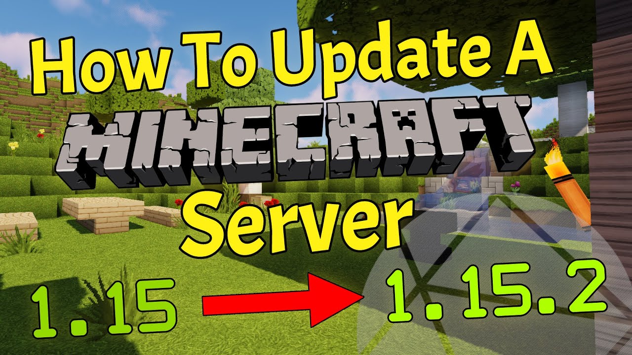 How To Update Your Minecraft Server Works With Any Version Youtube