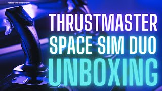 Unboxing Thrustmasters T16000M Space Sim Dual Joysticks