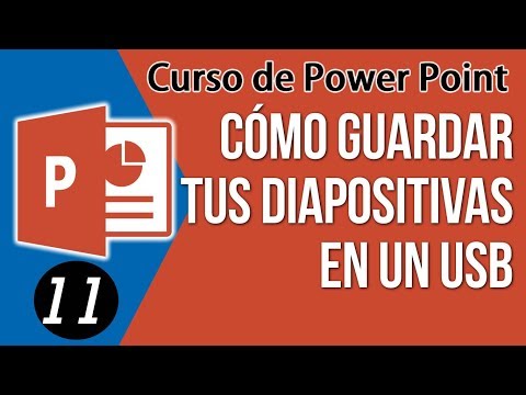 Video: ¿Cómo convierto powerpoint a unidad flash?