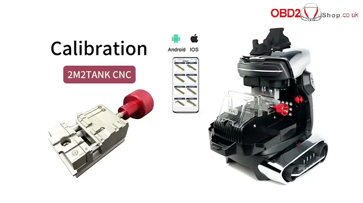 How to do calibration for 2M2 Tank 2 Pro Key Cutting Machine - obd2shop.co.uk