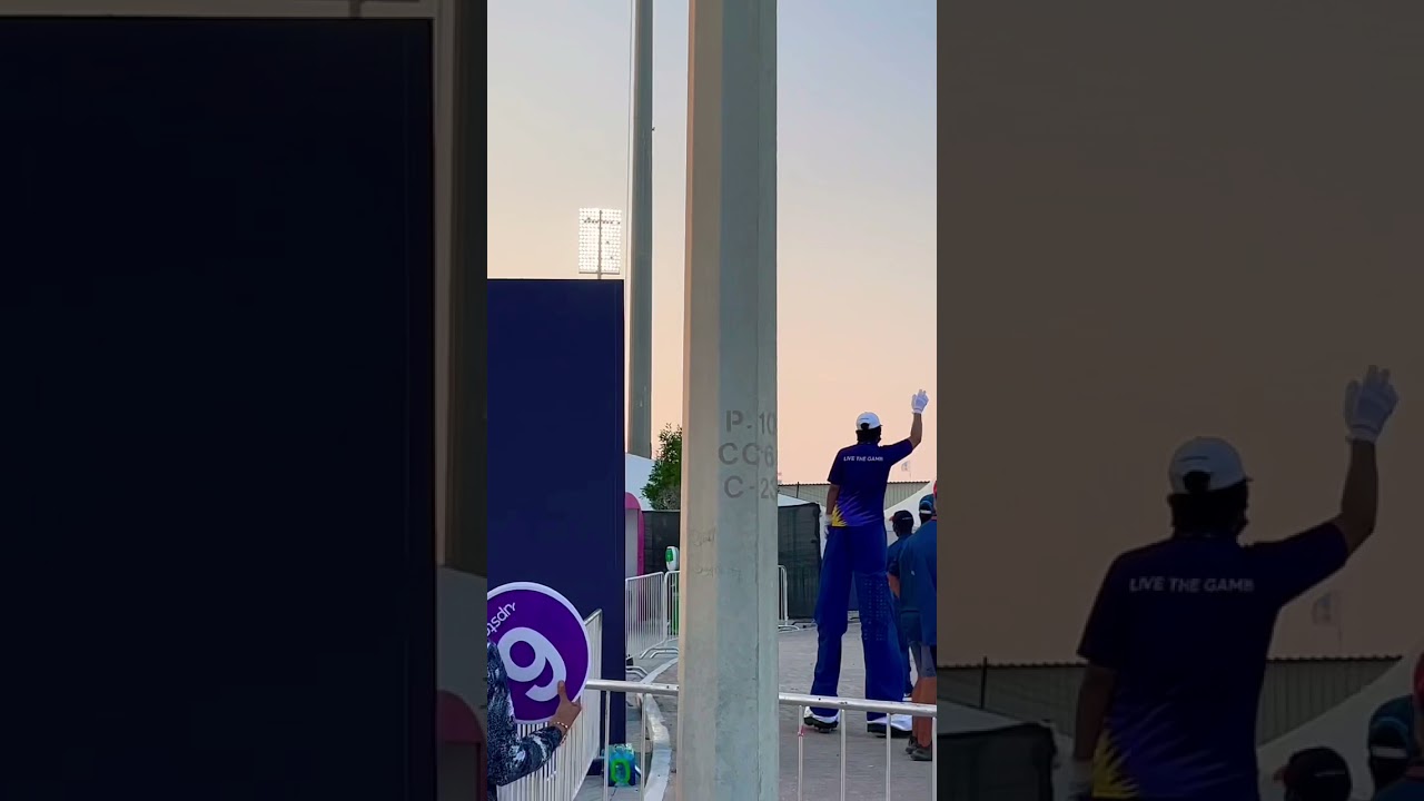 Feel of Zayed Cricket Stadium, Abu Dhabi during Ind🇮🇳 vs Afg🇦🇫