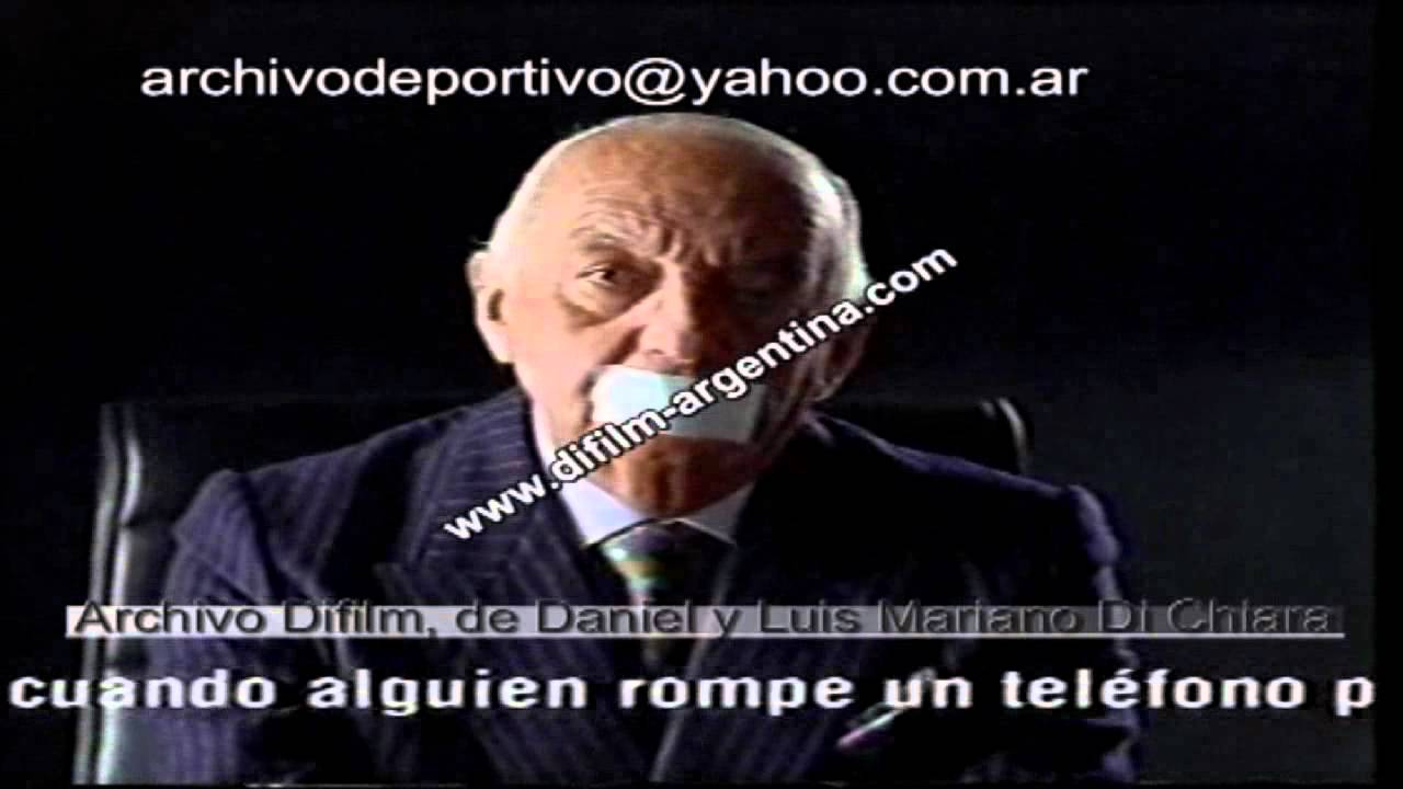 DIFILM Publicidad Telefonica de Argentina con Bernardo Neustadt (1994)