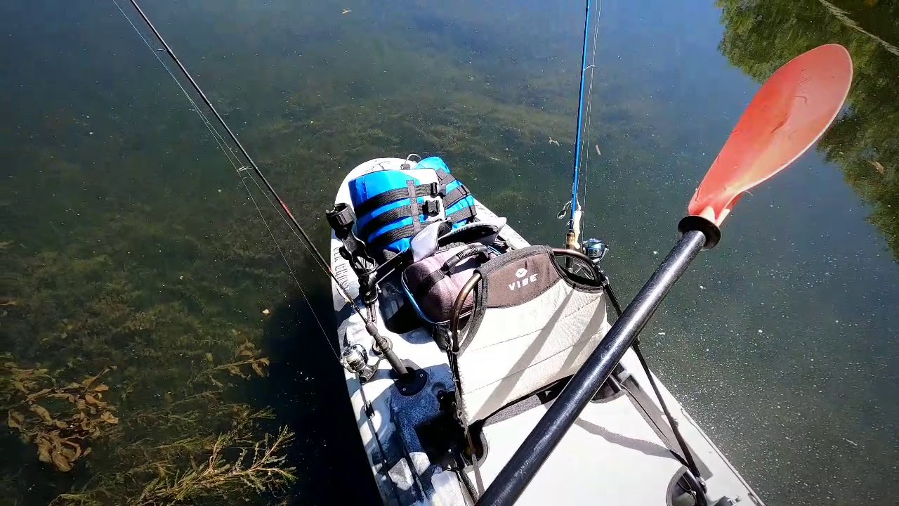 Kayak Fishing Moore Lake, Milford MI YouTube