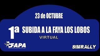I Subida La Faya los Lobos Virtual 2021