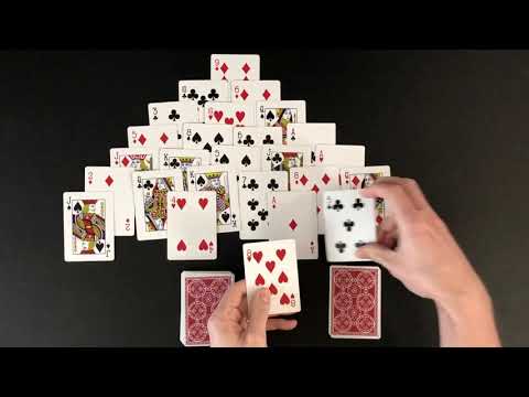 How To Play Pyramid Solitaire