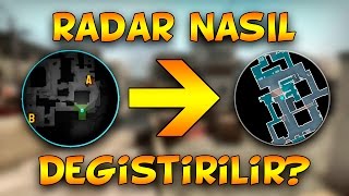 Radar Nasil Deği̇şti̇ri̇li̇r❓❓ Cs:go Simple Radar