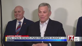Gov. Stein calls on NC lawmakers to pass budget