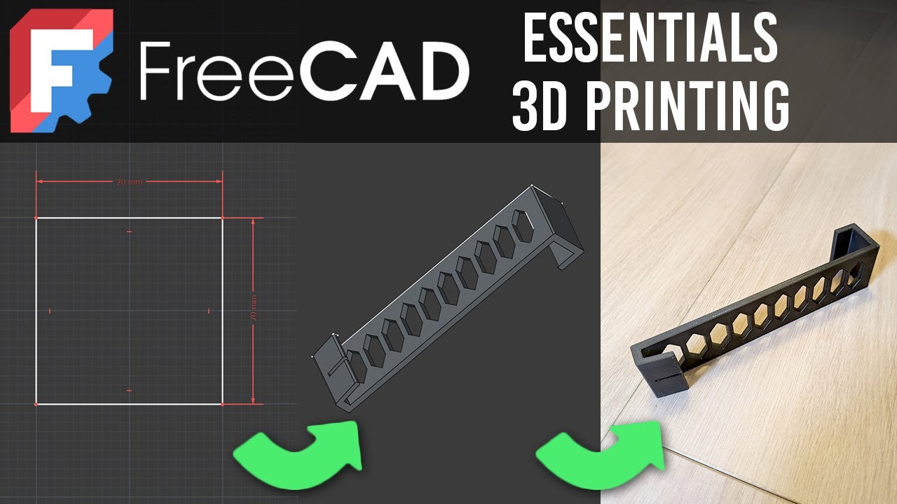 FreeCAD 1.0 Beginner Essentials for 3D Printing - YouTube