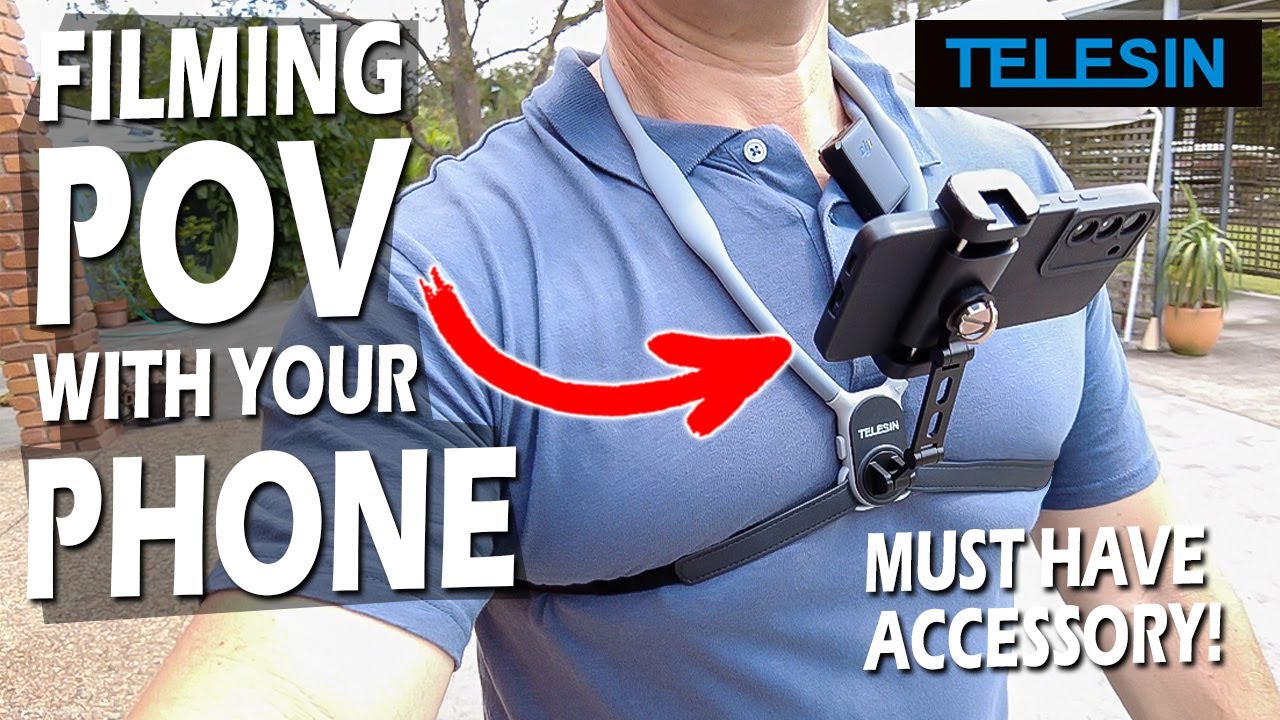TELESIN Flexible POV Phone Neck Mount (Review)