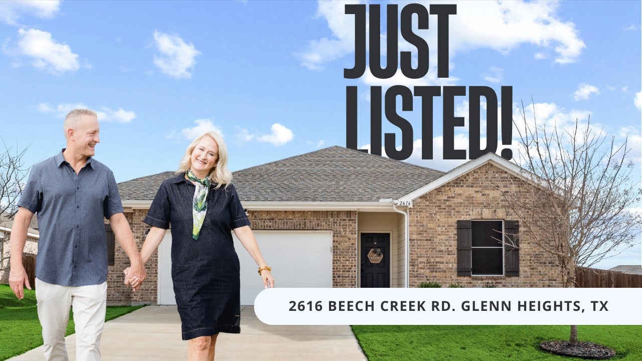 🏡 Tour This Charming Home in Glenn Heights, TX | 2616 Beech Creek Rd | Move-In Ready!