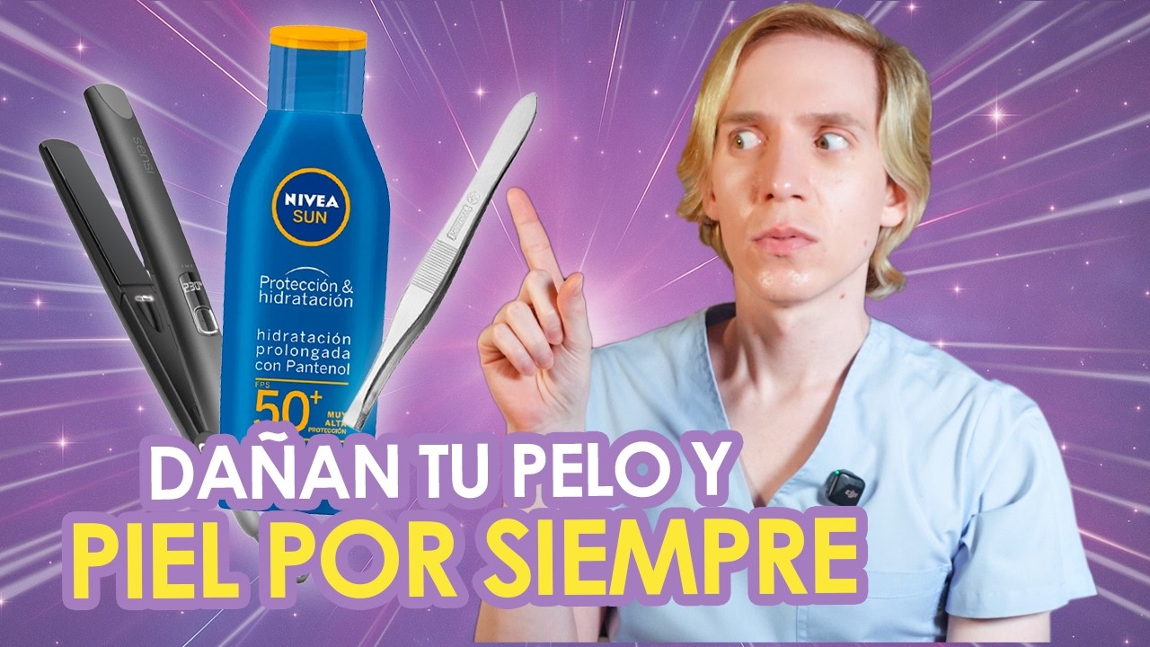 6 Cosas que DAÑAN tu PIEL Y CABELLO PARA SIEMPRE - IRREVERSIBLES - ¡EVITALOS!