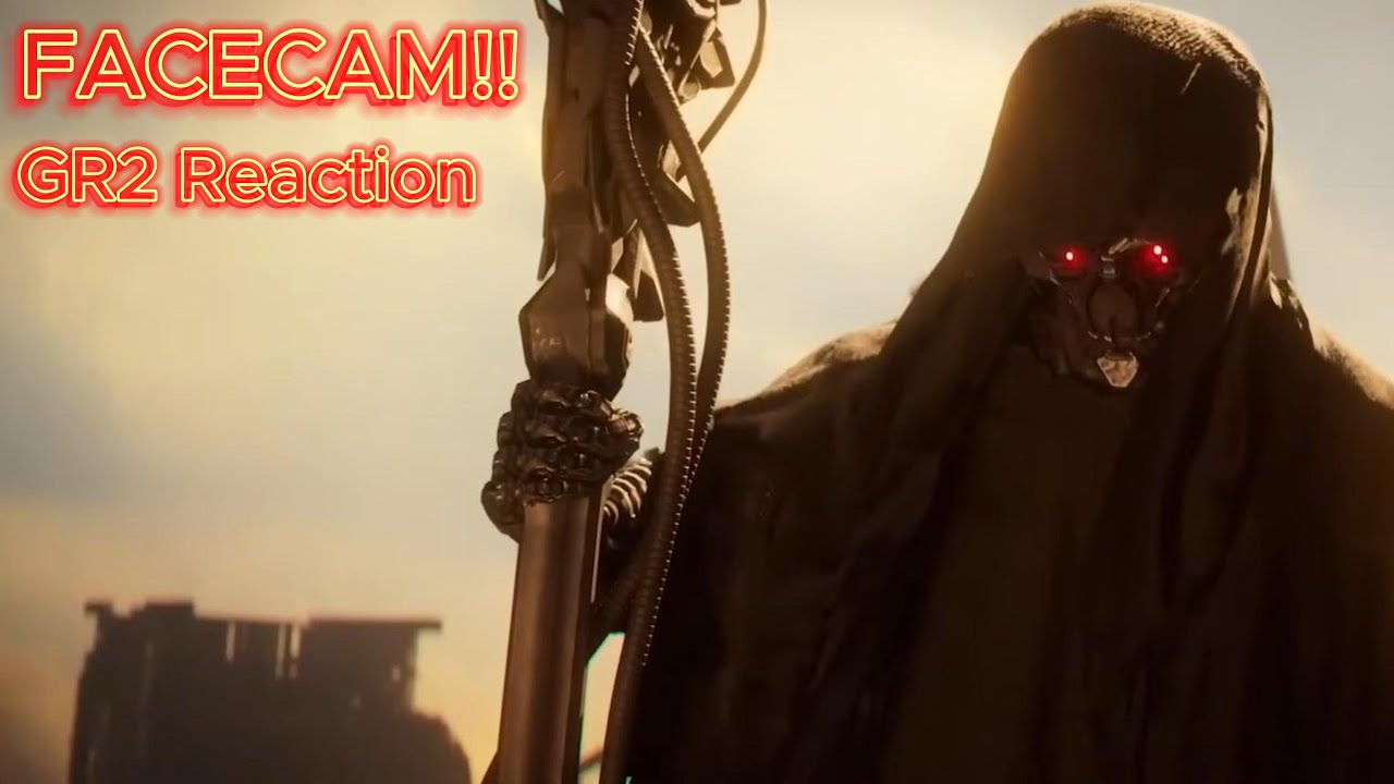 Ghostrunner 2 Release Date Trailer Reaction - WITH FACECAM