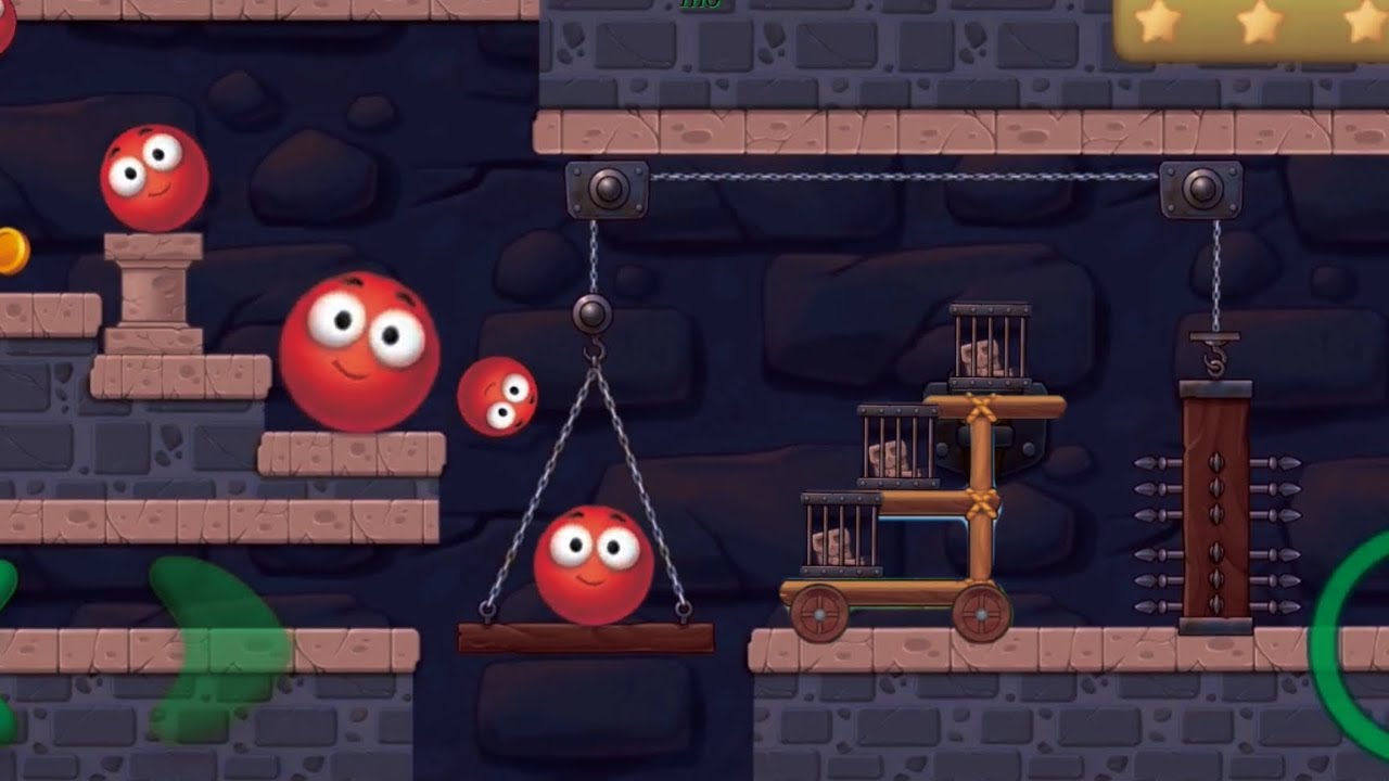 Red Ball Game Secret Adventure, Bouncing Ball Hero & Defeat All The Evil Enemies 