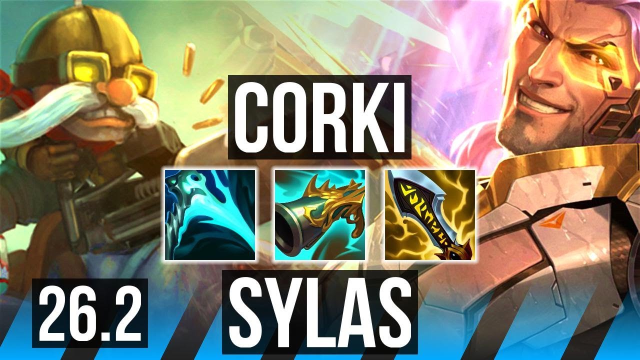 CORKI vs SYLAS (MID) | Good KDA: 12/2/5 | EUNE Master | 26.2
