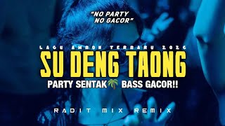 Su Deng Taong  Party Sentak  Bass Gacor  Radit Mix  Remix Terbaru 2026