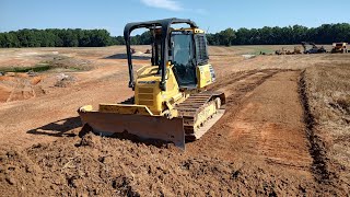 Undercutting The New Road Through The Field