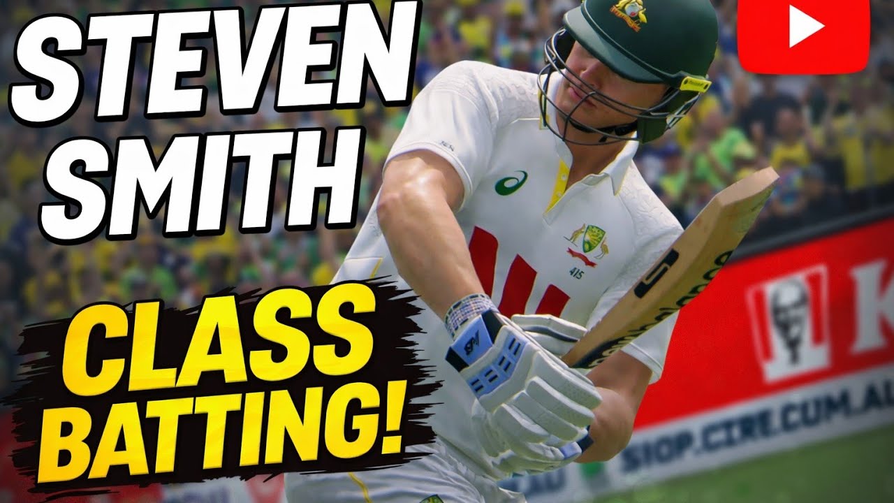 STEVE SMITH 🔥 CLASS BATTING vs PAKISTAN | 93 & 53 