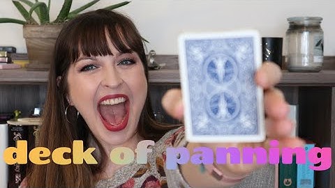 Deck of Panning Intro // #deckofpanning // January 2021