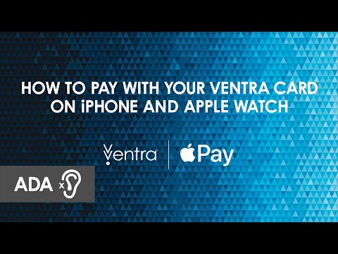 How to pay with your Ventra Card on iPhone and Apple Watch (with Audio Descriptions)