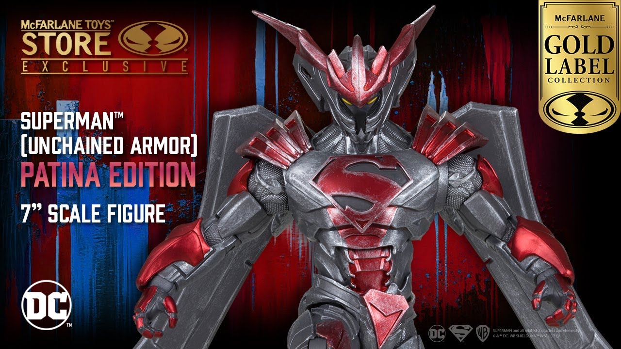 ザ マッドタイタン ゴールドエディション マーベル McFarlane DC Multiverse Superman Unchained Armor 7