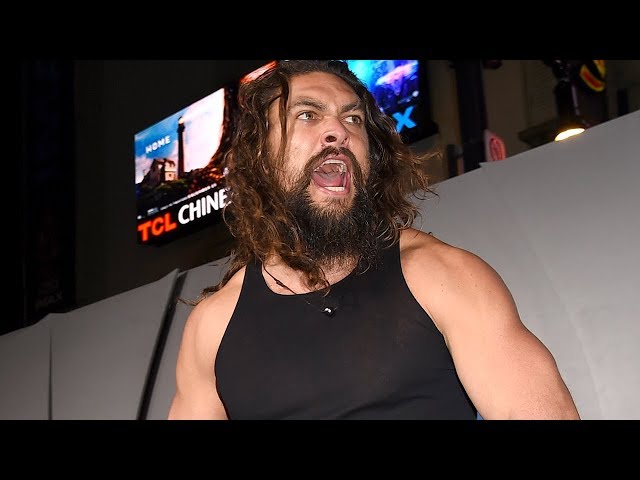 Video La Haka De Jason Momoa En Alfombra Roja De Aquaman
