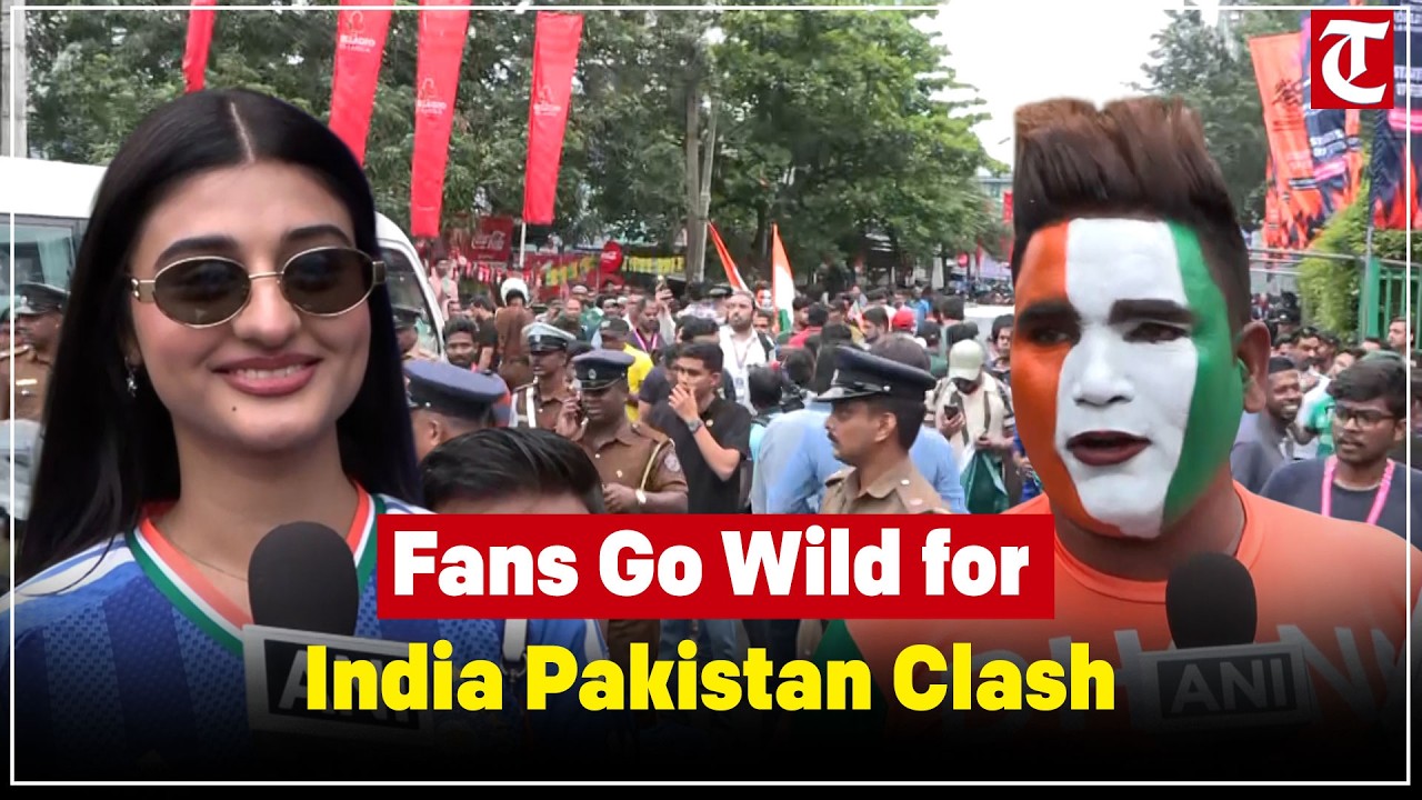 Fans Cheer as India & Pakistan Arrive at R Premadasa Stadium | T20 World Cup 2026