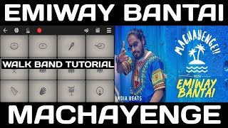 Machayenge | Emiway Bantai | Mobile Piano tutorial | Mobile Drumming tutorial | Walk band tutorial screenshot 4