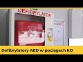 Defibrylatory AED w pociągach Kolei Dolnośląskich