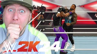 WWE 2K24 Jey Uso takes on all of JUDGEMENT DAY in a Gauntlet Match