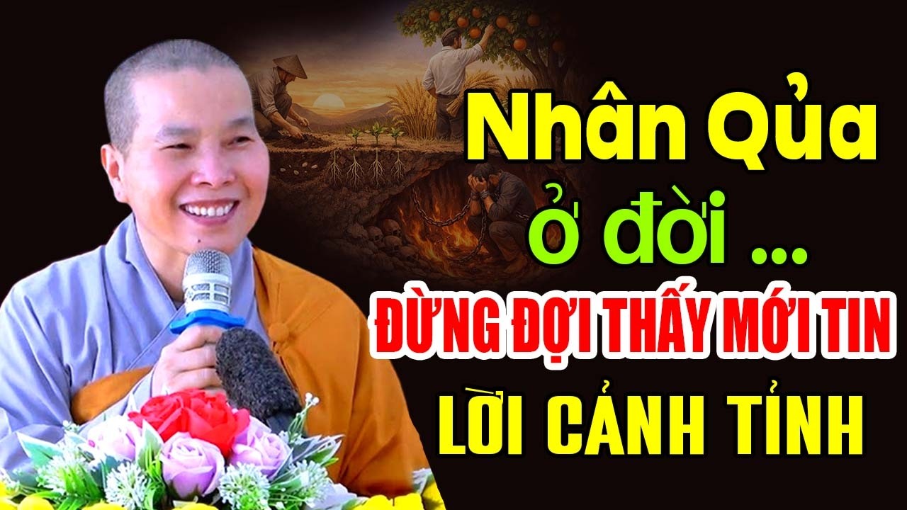 Nhân Quả Ở Đời Đừng Đợi Thấy Mới Tin ( LỜI CẢNH TỈNH ) |  Bài Giảng Hay Ni Sư Thích Nữ Như Lan