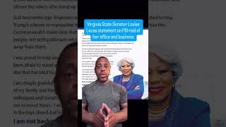 Virginia State Sen. Louise Lucas statement on FBI raid of her office  #louiselucas #virginia