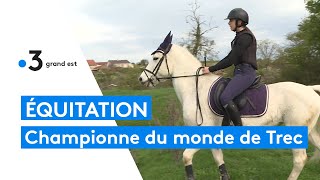 Équitation : Clémence Bosserelle, championne du monde de Trec