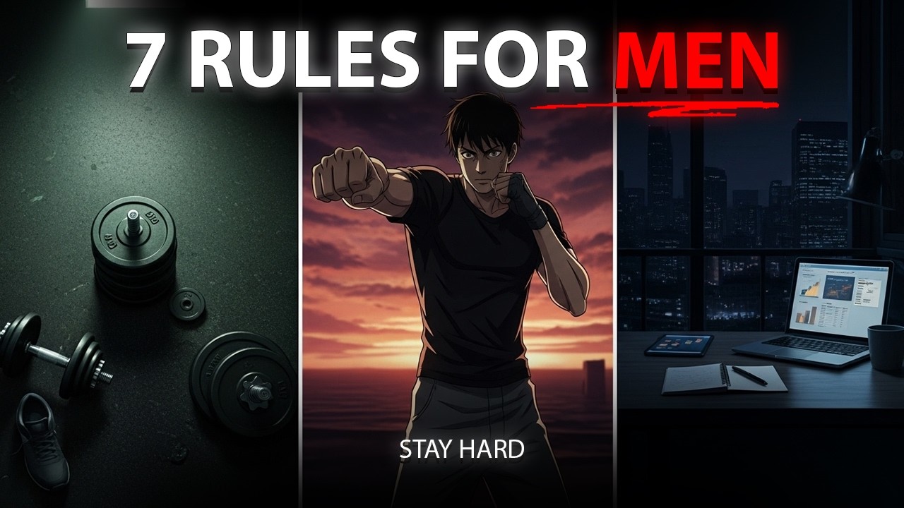 LIVE LIKE A MAN | 7 Rules Every Man Must Follow Discipline & Strength