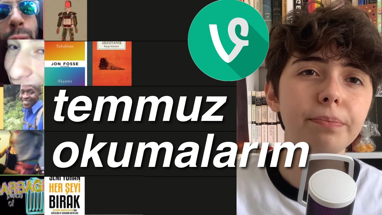 temmuzda okuduklarımı sıralıyorum ama vine olarak