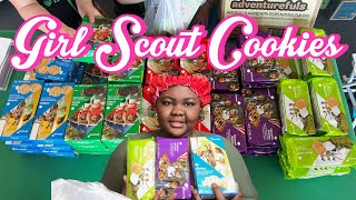 Trying Girl Scout Cookies! 🍪 Trefoils, Caramel Delites & Toast-Yay! – Which One is the Best? 🤤🔥