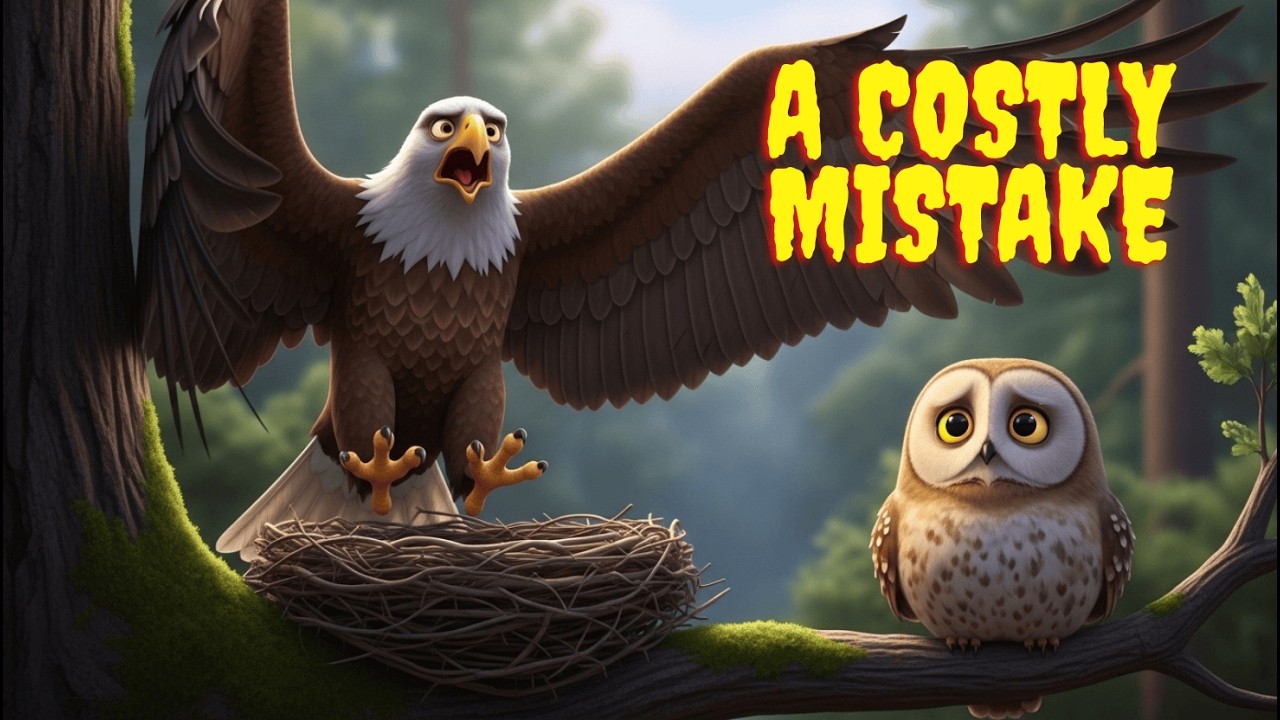 Самая большая ошибка орла 🦅 Моральная история для детей о честности | Toon Tales
