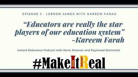 Instant Relevance Podcast - LeBron James with Kareem Farah