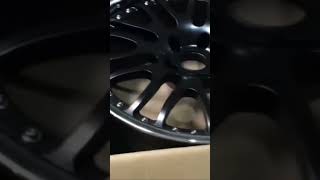 Custom forged BMW Hamann rims #music #electronic #bmw#张双-e7d#rim